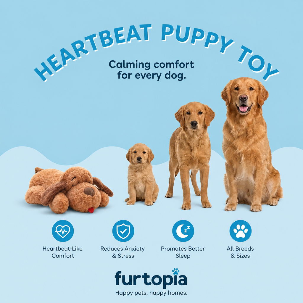 Heartbeat Puppy Toy — Anxiety Relief for Puppies