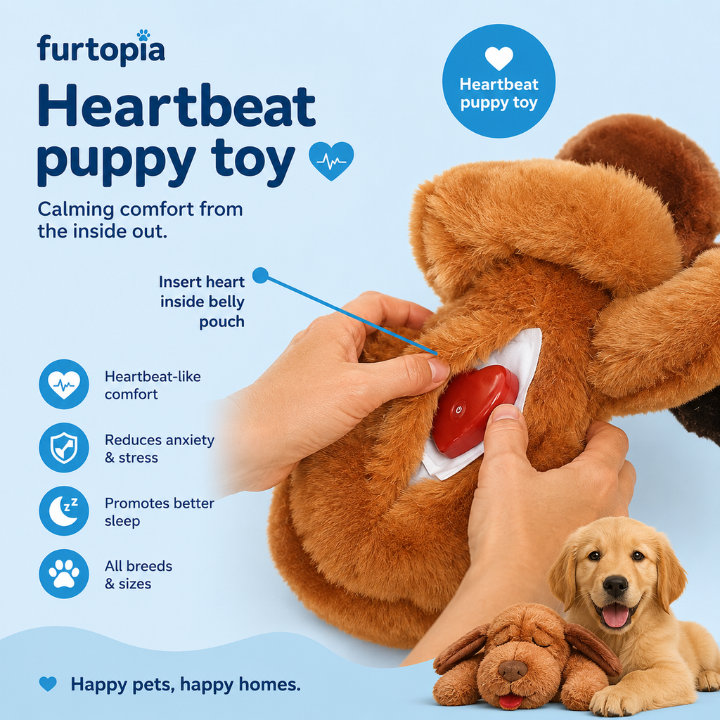 Heartbeat Puppy Toy — Anxiety Relief for Puppies