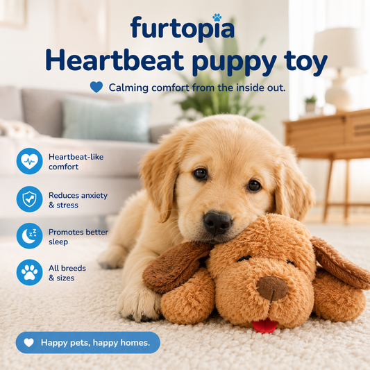 Heartbeat Puppy Toy — Anxiety Relief for Puppies