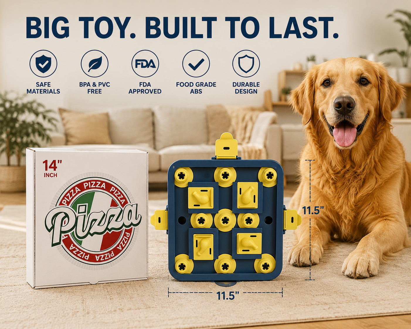 Dog Enrichment Puzzle Toy