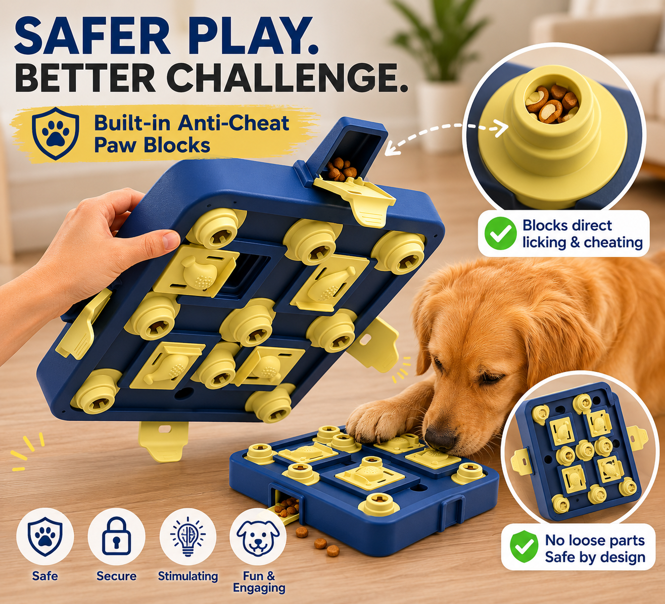 Dog Enrichment Puzzle Toy