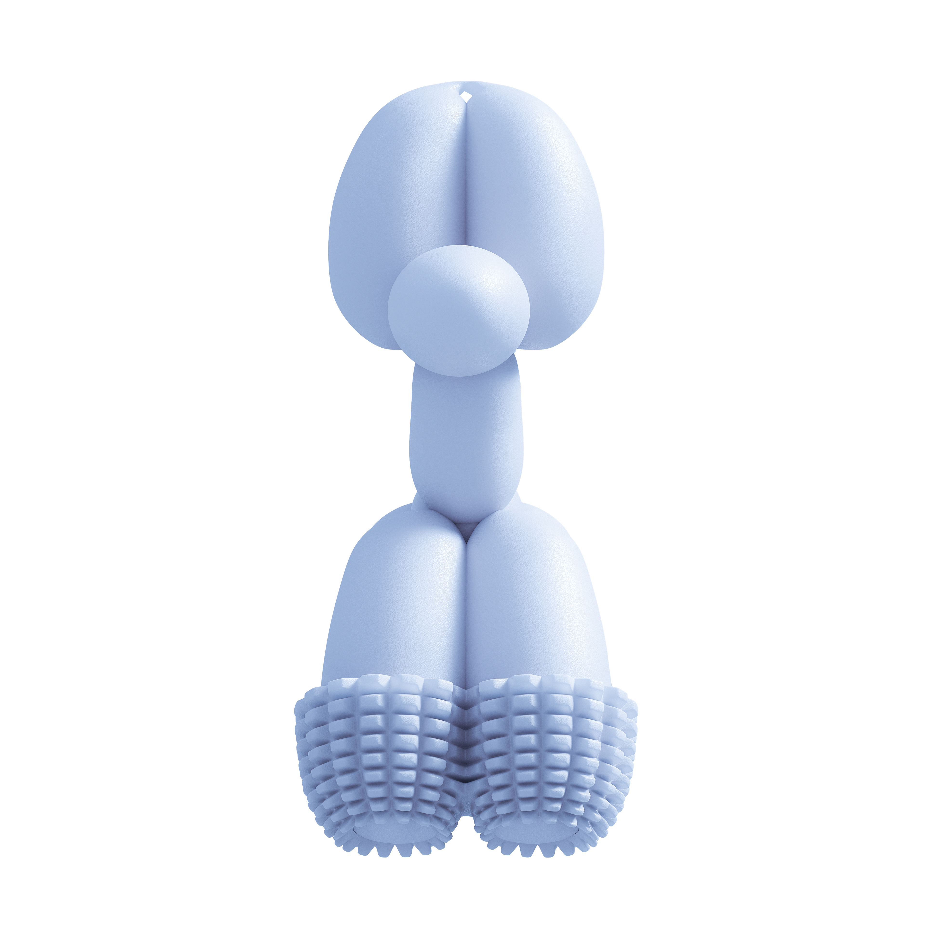 Balloon Dog Toy- Light Blue