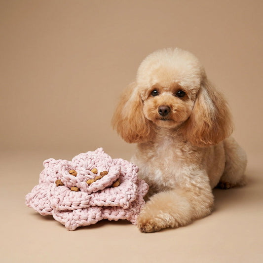 Cherry Blossom: Snuffle Flower Dog Toy